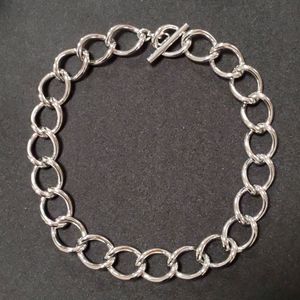 Monet Big Curb link chain necklace